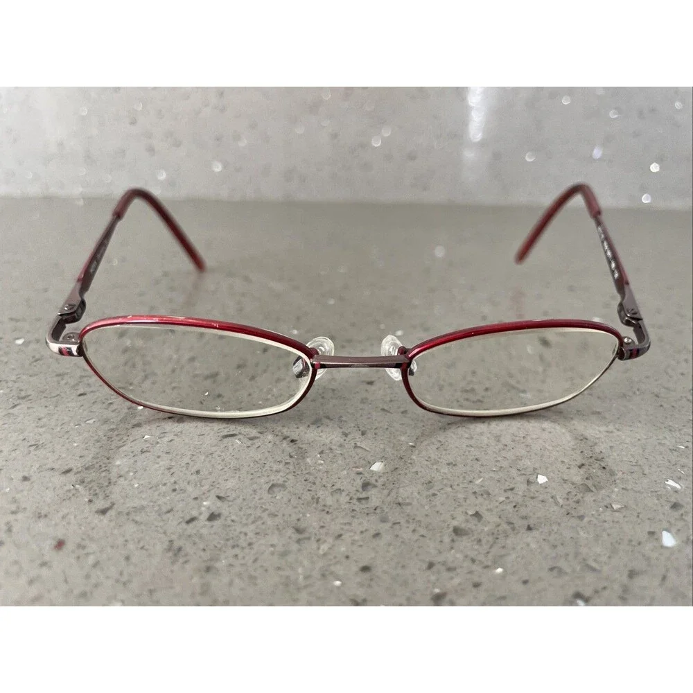 MEXX GERMANY MOD 5871 100 42-16-130 red eyeglasses Frames ONLY oval READ